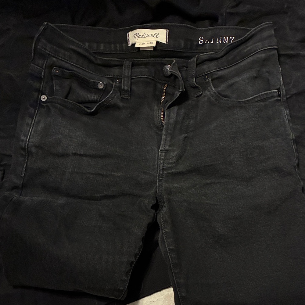 Madewell Women's Black Skinny Jeans